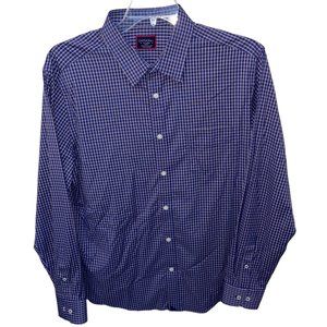 UNTUCKit Plaid Long Sleeve Casual Button Down Dress‎ Shirt Slim Fit Size X Large